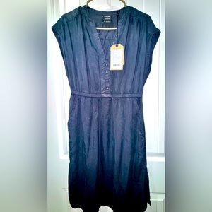 NWT, Prana “Lavender Bay” Dress, size small, color coal
